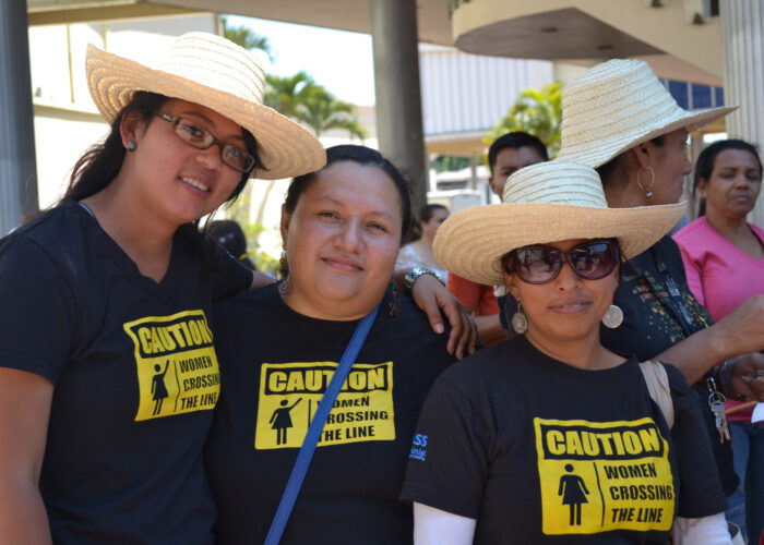 Women Crossing the Line