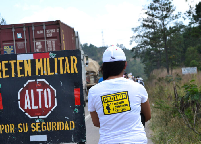Women Crossing the Line Honduras