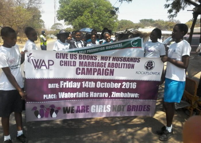 Protesting Child Marriage in Zimbabwe