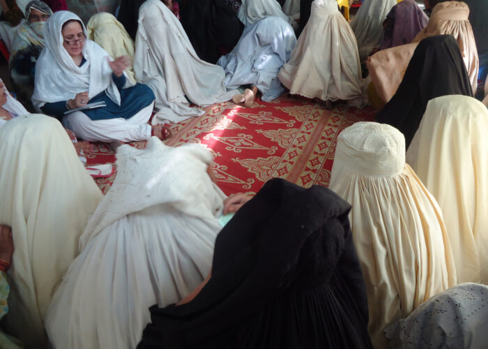 Women IDPs from Waziristan in Bakahel Camp