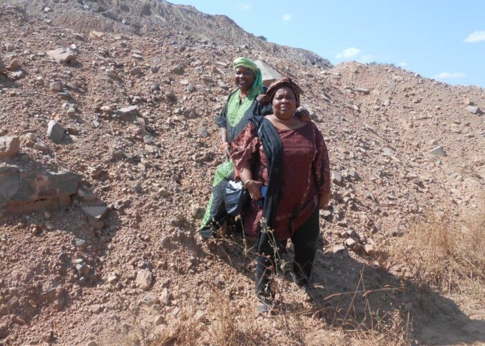 Annie Matundu Mbambiand and Leonnie Kandolo of WILPF DRC
