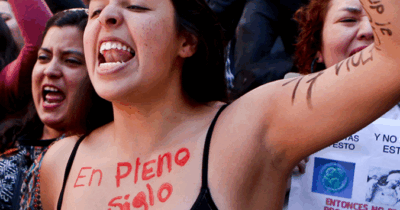 Chile Abortion Law Protest