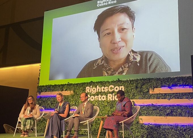 Numun Fund speaking at Rights Con Costa Rica 2023