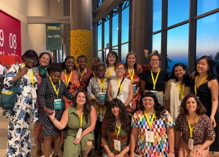 nroads members and team at the VII Conference for the Right to Abortion