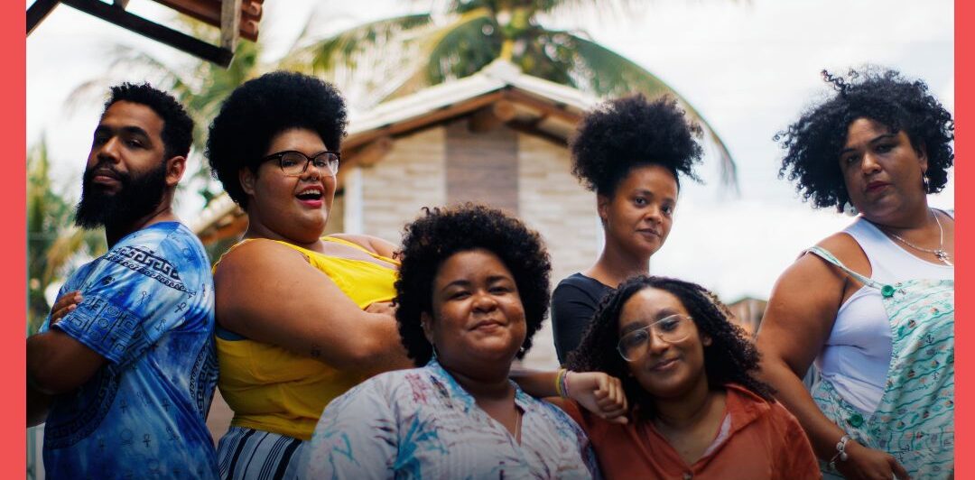 close-up image of group of people