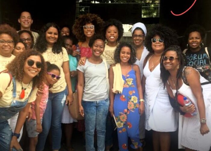 group of people posing for photo