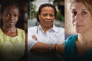 Profile photos of the women featured in the Fundamental documentary series