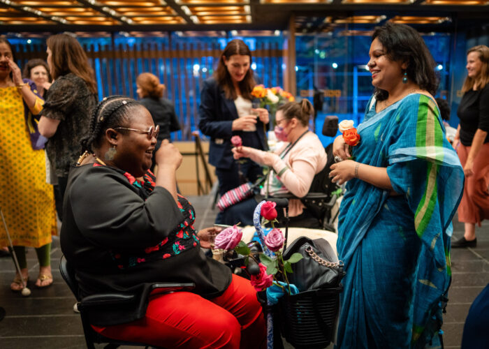 WEI participants at the CoSP conference