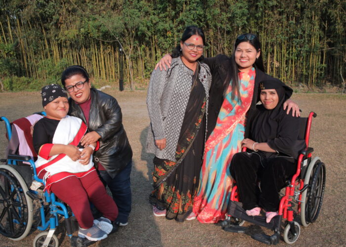 DRF participants in Nepal