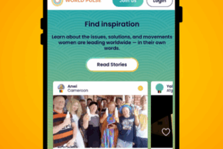 World Pulse App Screen