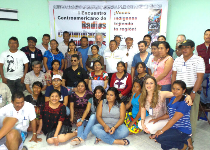 Cultural Survival Community Radio group photo