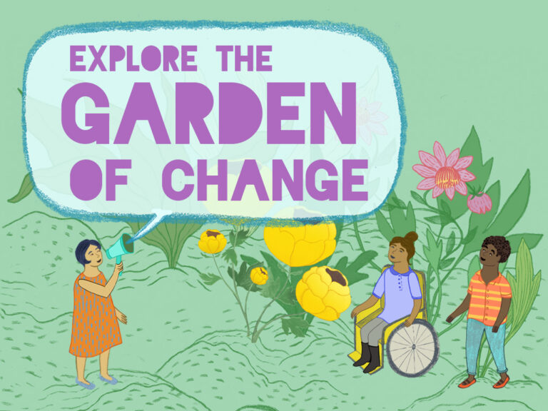 FRIDA Garden of Change illustration