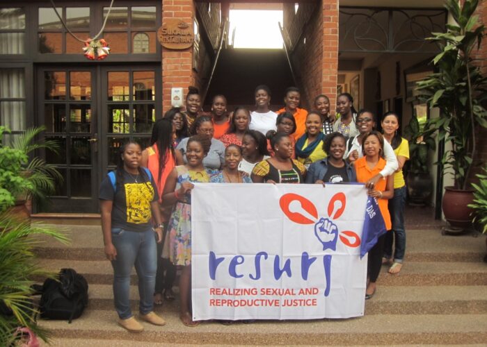 RESURJ Young Feminist Dialogues group in Accra