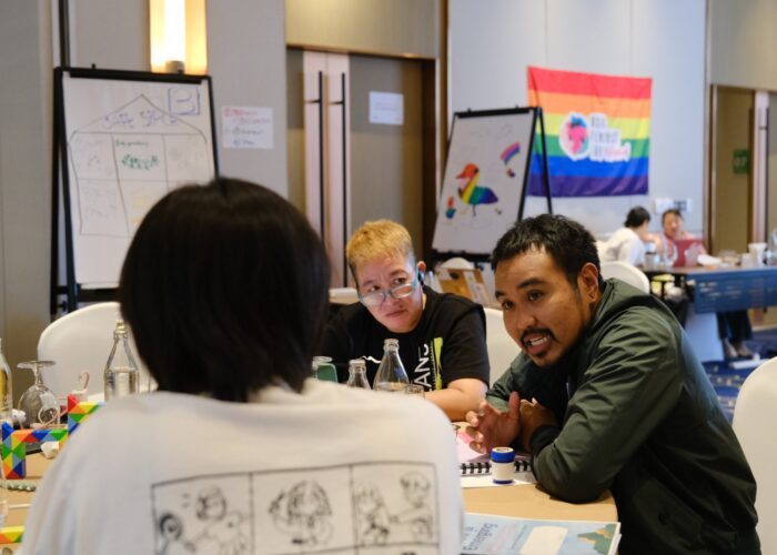 Activists from Thailand and Philippines