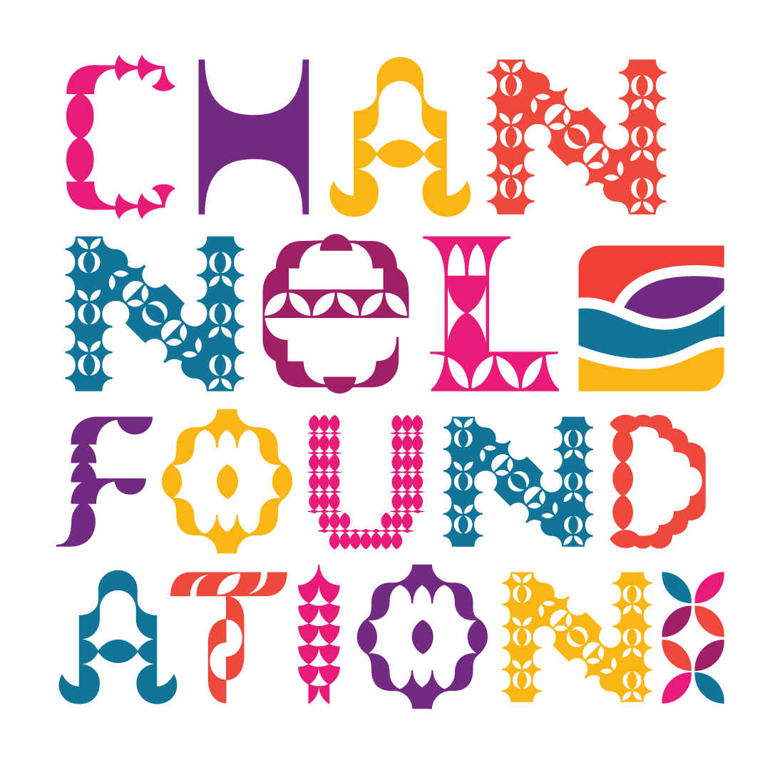 Channel Foundation text using the Feminist Open font