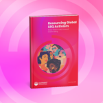 Graphic of Cover of Resourcing Global LBQ Activism